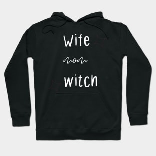 Wife mom witch Hoodie